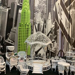 Small toy furniture for decoration